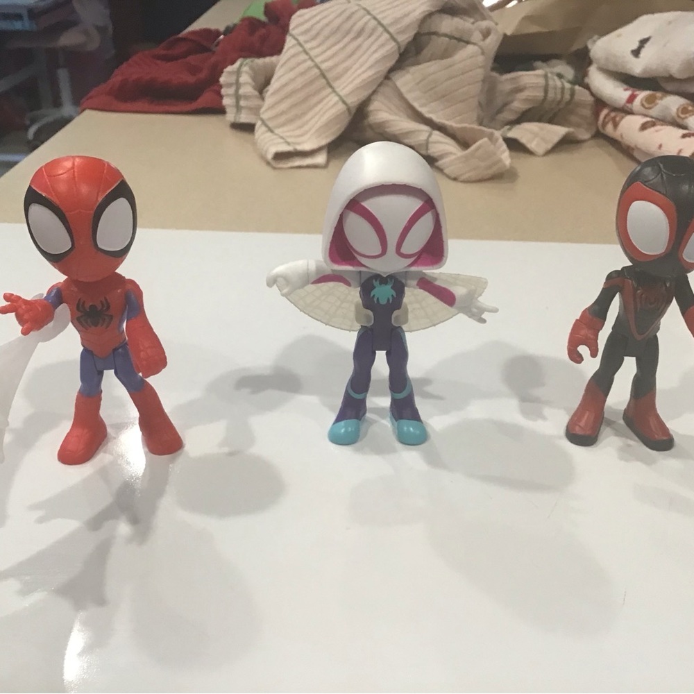 Disney Jr. Spidey And His Amazing Friend’s figures